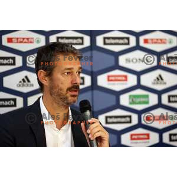 KZS press conference before SuperCup in Ljubljana, Slovenia on September 15, 2021