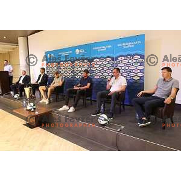 KZS press conference before SuperCup in Ljubljana, Slovenia on September 15, 2021