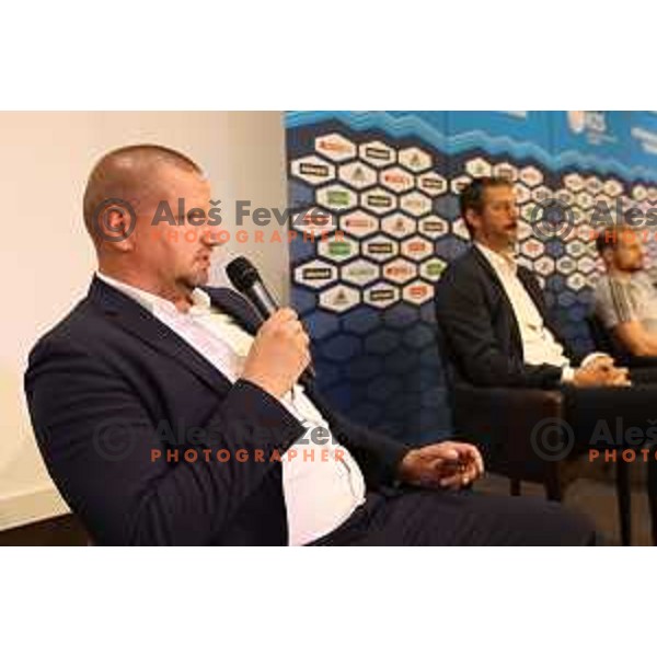 KZS press conference before SuperCup in Ljubljana, Slovenia on September 15, 2021
