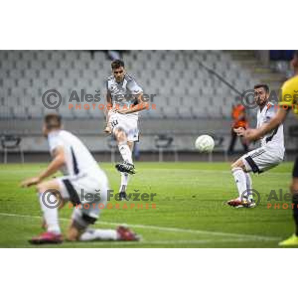 in action during UEFA Europa Conference League football match between Mura and Vitesse in Ljudski vrt, Maribor, Slovenia on September 16, 2021