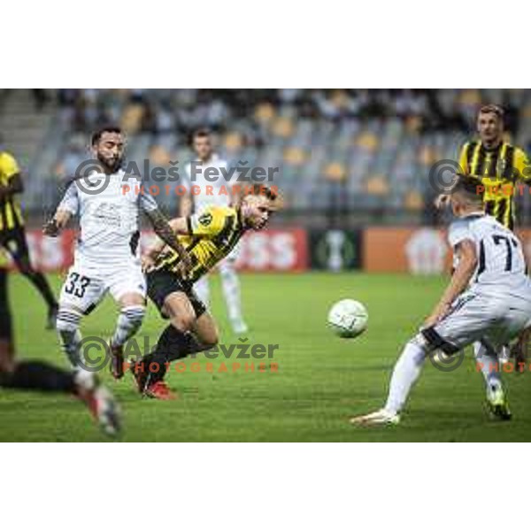 in action during UEFA Europa Conference League football match between Mura and Vitesse in Ljudski vrt, Maribor, Slovenia on September 16, 2021