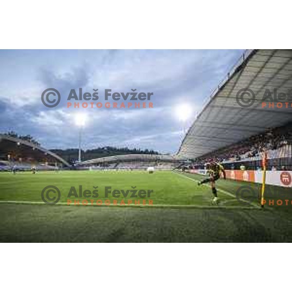 in action during UEFA Europa Conference League football match between Mura and Vitesse in Ljudski vrt, Maribor, Slovenia on September 16, 2021