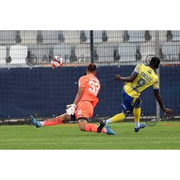 In action during Prva Liga Telemach football match between Koper and Bravo in Koper, Slovenia on September 19, 2021