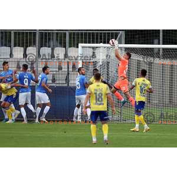 In action during Prva Liga Telemach football match between Koper and Bravo in Koper, Slovenia on September 19, 2021