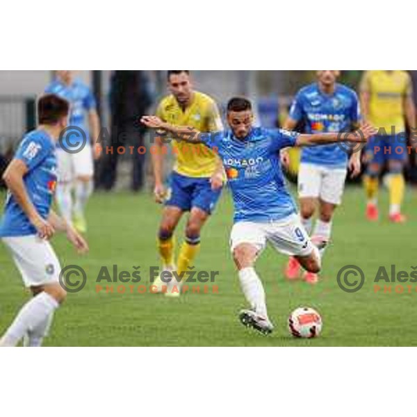 In action during Prva Liga Telemach football match between Koper and Bravo in Koper, Slovenia on September 19, 2021