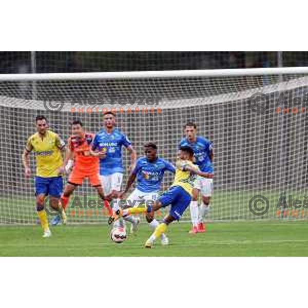 In action during Prva Liga Telemach football match between Koper and Bravo in Koper, Slovenia on September 19, 2021