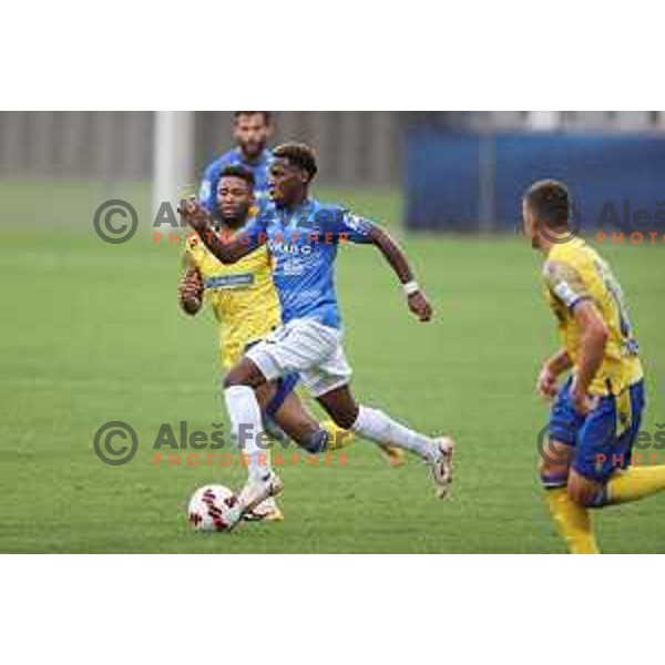 In action during Prva Liga Telemach football match between Koper and Bravo in Koper, Slovenia on September 19, 2021