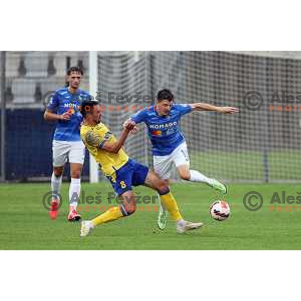 In action during Prva Liga Telemach football match between Koper and Bravo in Koper, Slovenia on September 19, 2021