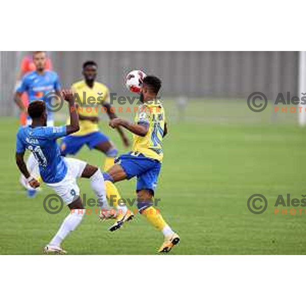 In action during Prva Liga Telemach football match between Koper and Bravo in Koper, Slovenia on September 19, 2021