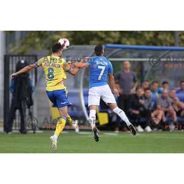 In action during Prva Liga Telemach football match between Koper and Bravo in Koper, Slovenia on September 19, 2021
