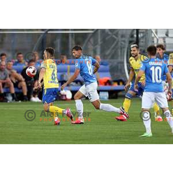 In action during Prva Liga Telemach football match between Koper and Bravo in Koper, Slovenia on September 19, 2021