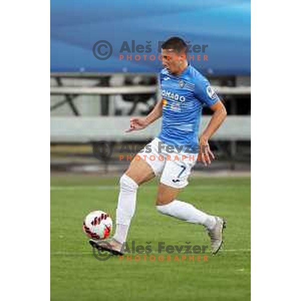 In action during Prva Liga Telemach football match between Koper and Bravo in Koper, Slovenia on September 19, 2021