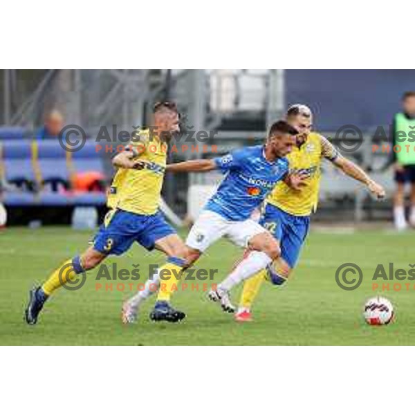 In action during Prva Liga Telemach football match between Koper and Bravo in Koper, Slovenia on September 19, 2021