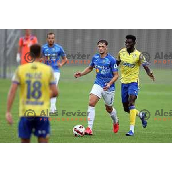 In action during Prva Liga Telemach football match between Koper and Bravo in Koper, Slovenia on September 19, 2021