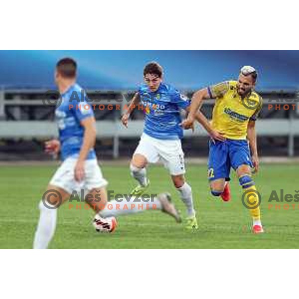 In action during Prva Liga Telemach football match between Koper and Bravo in Koper, Slovenia on September 19, 2021