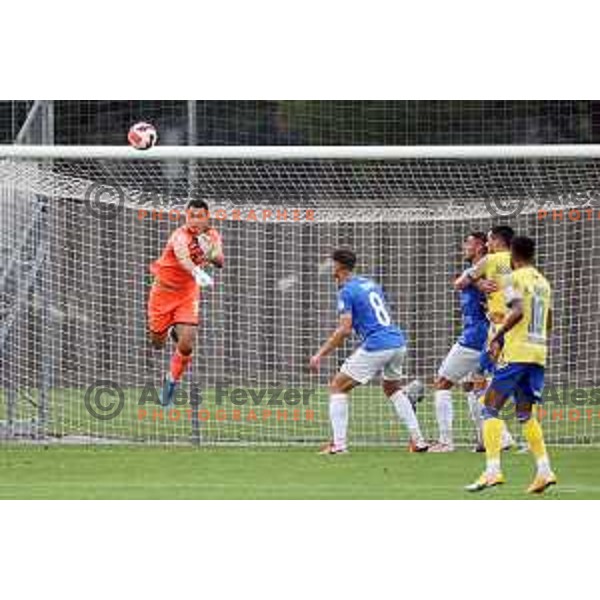 In action during Prva Liga Telemach football match between Koper and Bravo in Koper, Slovenia on September 19, 2021