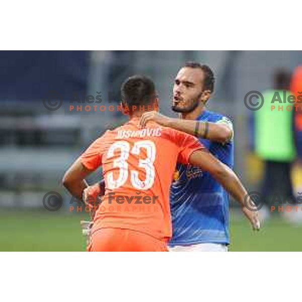In action during Prva Liga Telemach football match between Koper and Bravo in Koper, Slovenia on September 19, 2021