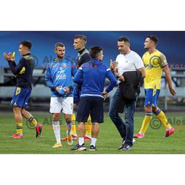 In action during Prva Liga Telemach football match between Koper and Bravo in Koper, Slovenia on September 19, 2021
