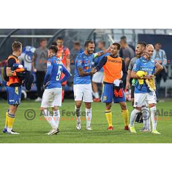 In action during Prva Liga Telemach football match between Koper and Bravo in Koper, Slovenia on September 19, 2021
