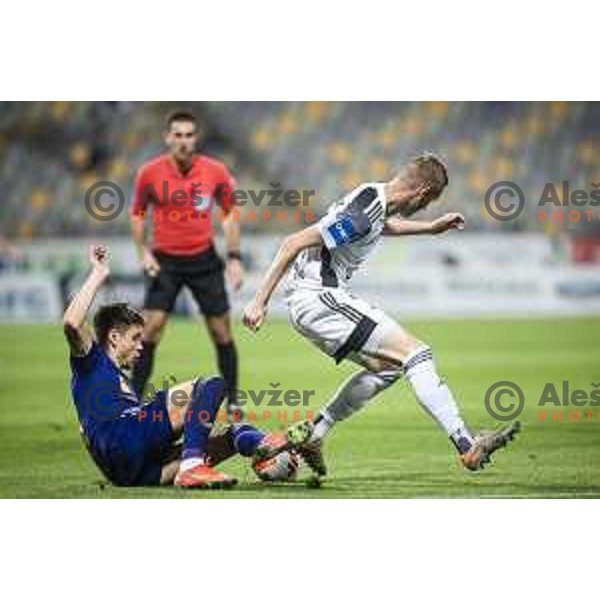 in action during Prva liga Telemach football match between Maribor and Mura in Ljudski vrt, Maribor, Slovenia on September 19, 2021