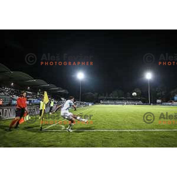 Manja Rogan in action during FIFA Women’s World cup qualifiers football match between Slovenia and France in Fazanerija, Murska Sobota, Slovenia on September 21, 2021