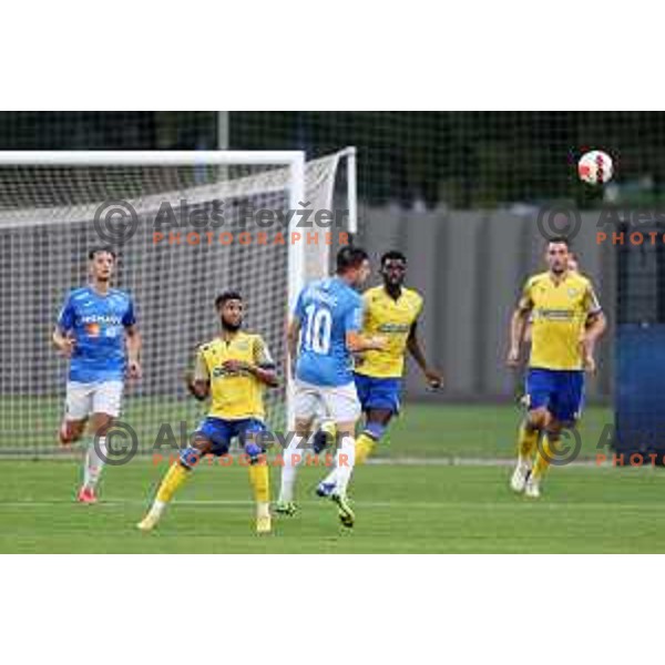 In action during Prva Liga Telemach football match between Koper and Bravo in Koper, Slovenia on September 19, 2021