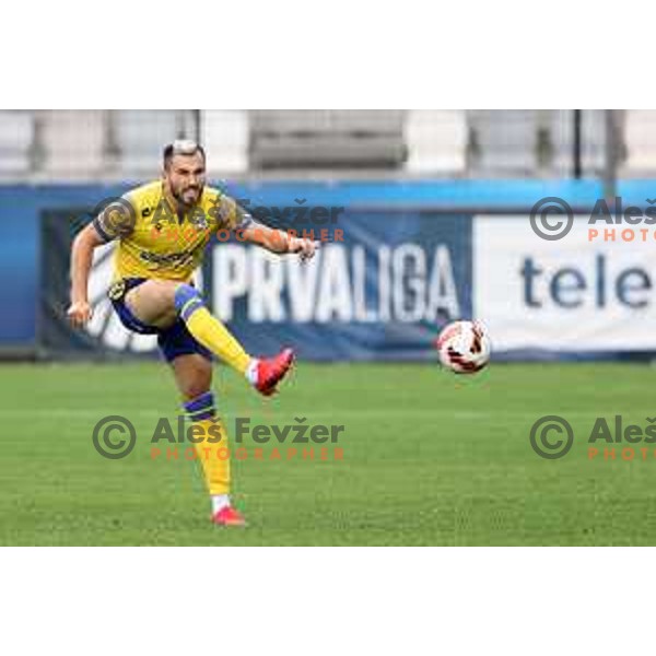 In action during Prva Liga Telemach football match between Koper and Bravo in Koper, Slovenia on September 19, 2021
