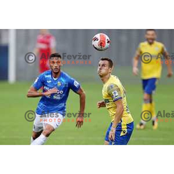 In action during Prva Liga Telemach football match between Koper and Bravo in Koper, Slovenia on September 19, 2021