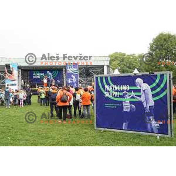 Slovenian Day of Sports, Ljubljana Slovenia on September 23, 2021