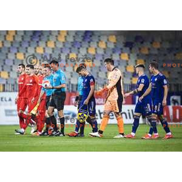 in action during Prva liga Telemach football match between Maribor and Celje in Ljudski vrt, Maribor, Slovenia on September 23, 2021