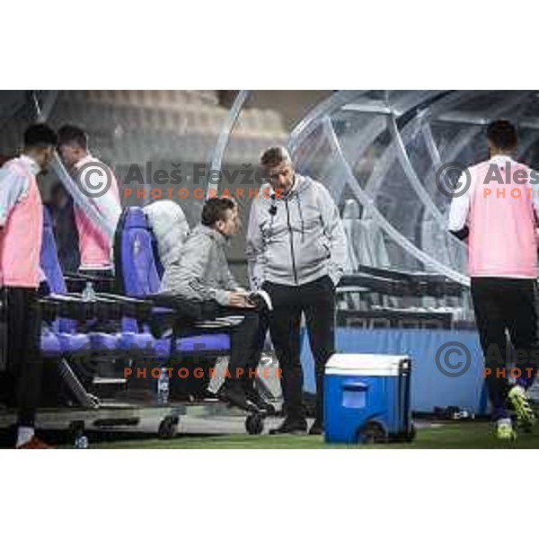 Radovan Karanovic, temporary head coach of Maribor celebrating during Prva liga Telemach football match between Maribor and Celje in Ljudski vrt, Maribor, Slovenia on September 23, 2021