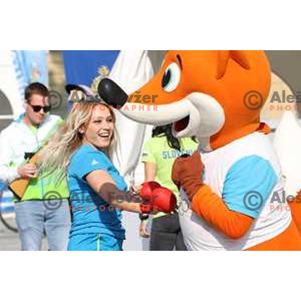 Olympic Festival in Ljubljana, Slovenia on September 25, 2021