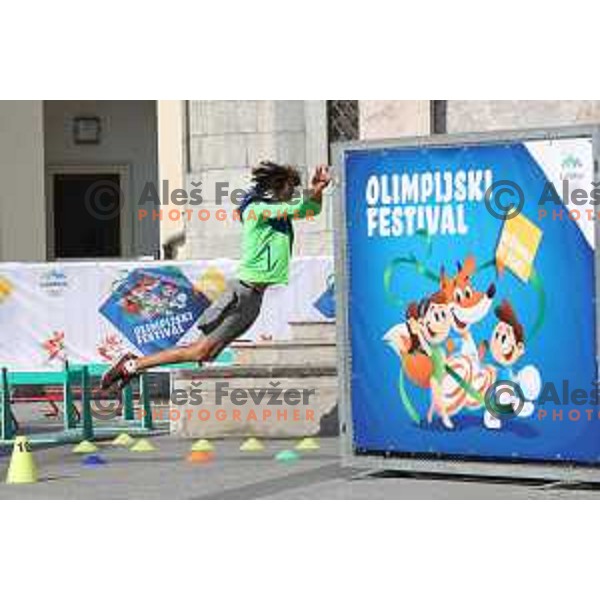 Olympic Festival in Ljubljana, Slovenia on September 25, 2021