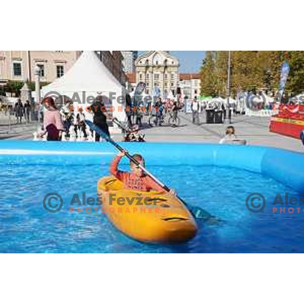 Olympic Festival in Ljubljana, Slovenia on September 25, 2021