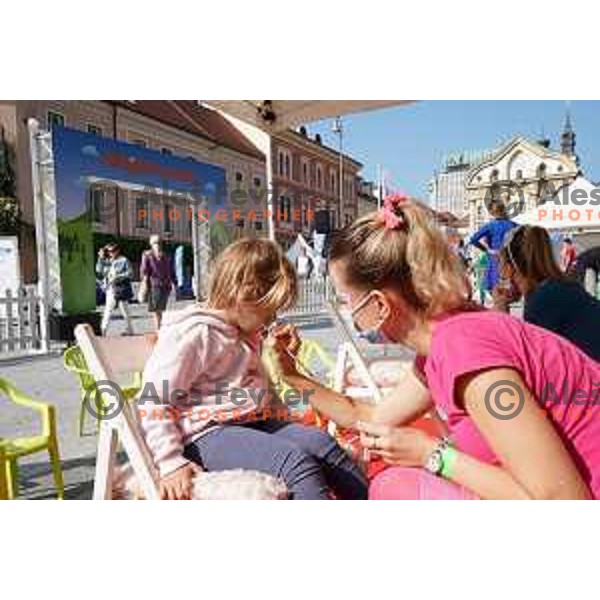 Olympic Festival in Ljubljana, Slovenia on September 25, 2021
