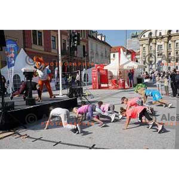 Olympic Festival in Ljubljana, Slovenia on September 25, 2021