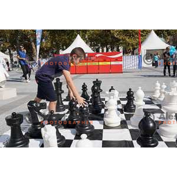 Olympic Festival in Ljubljana, Slovenia on September 25, 2021
