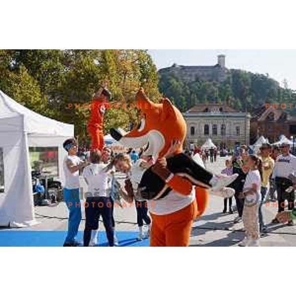 Olympic Festival in Ljubljana, Slovenia on September 25, 2021
