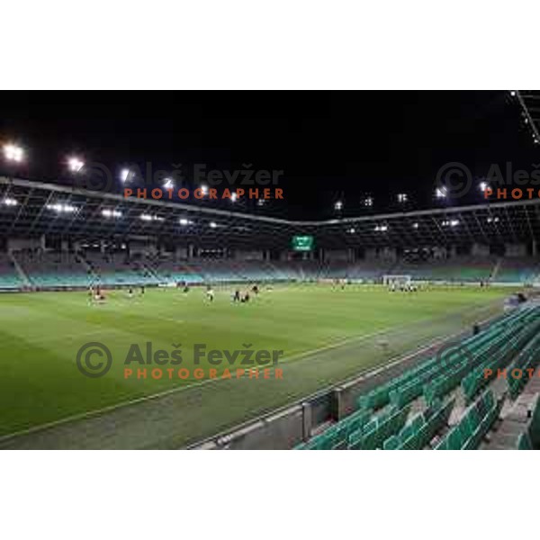Of Olimpija in action during Prva Liga Telemach football match between Olimpija and Kalcer Radomlje in Ljubljana, Slovenia on September 25, 2021