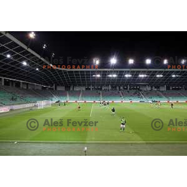 Of Olimpija in action during Prva Liga Telemach football match between Olimpija and Kalcer Radomlje in Ljubljana, Slovenia on September 25, 2021