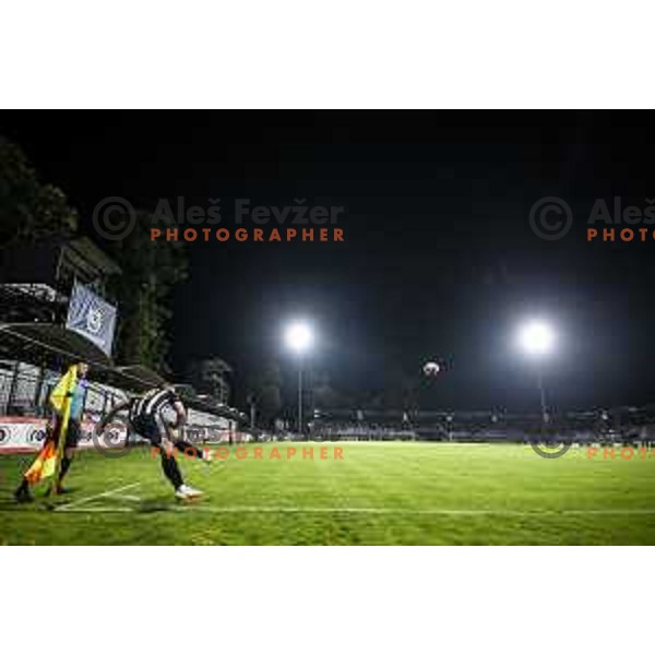 in action during Prva liga Telemach football match between Mura and Koper in Fazanerija, Murska Sobota, Slovenia on September 26, 2021