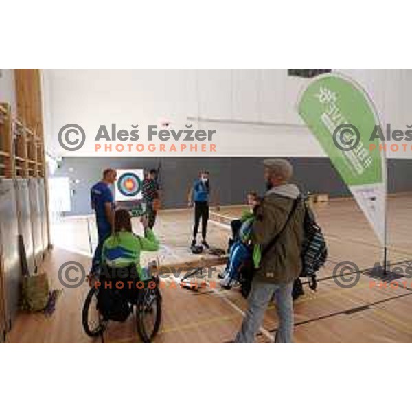 Day of Paralympic sports in Menges Sports Hall, Slovenia on September 27, 2021