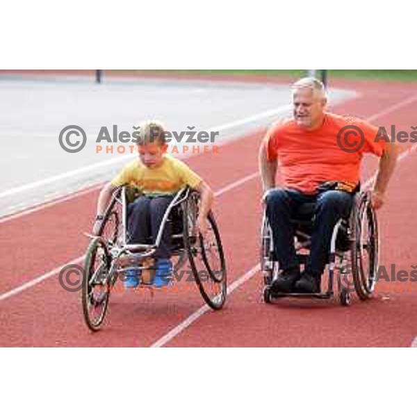 Day of Paralympic sports in Menges Sports Hall, Slovenia on September 27, 2021