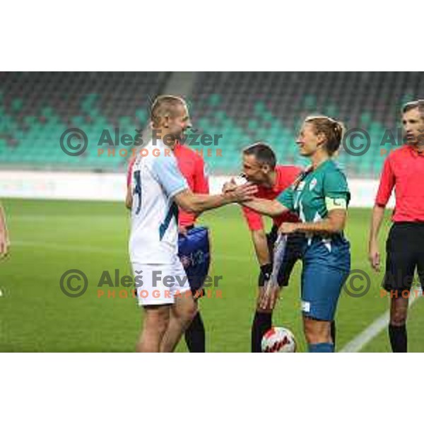Action during Fundacija Miroslava Cerarja and OKS Charity football match in Arena Stozice, Ljubljana, Slovenia on October 1, 2021