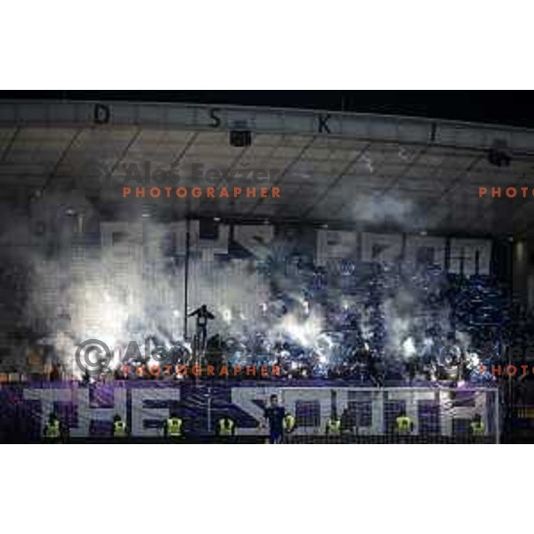 Viole during Prva liga Telemach football match between Maribor and Olimpija in Ljudski vrt, Maribor, Slovenia on October 2, 2021