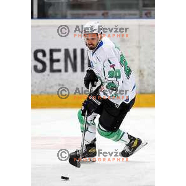 Slovenian National league ice-hockey match between HDD Sij Acroni Jesenice and SZ Olimpija at Jesenice, Slovenia on October 12, 2021