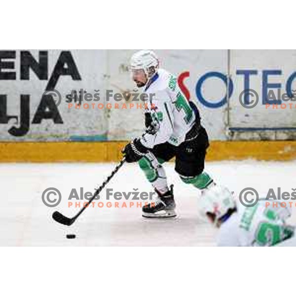 Slovenian National league ice-hockey match between HDD Sij Acroni Jesenice and SZ Olimpija at Jesenice, Slovenia on October 12, 2021
