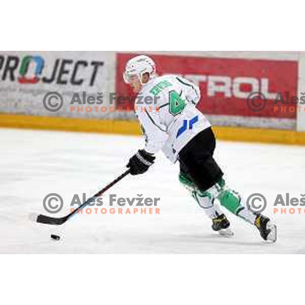 Slovenian National league ice-hockey match between HDD Sij Acroni Jesenice and SZ Olimpija at Jesenice, Slovenia on October 12, 2021