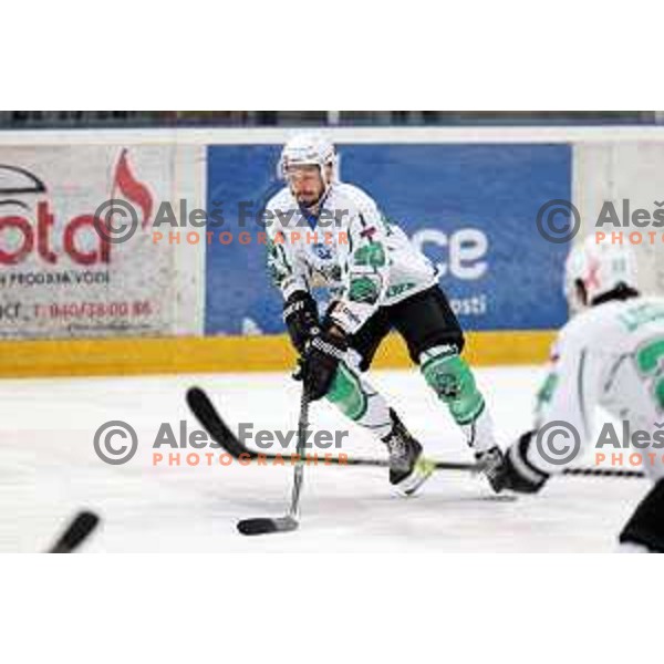 Slovenian National league ice-hockey match between HDD Sij Acroni Jesenice and SZ Olimpija at Jesenice, Slovenia on October 12, 2021