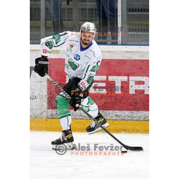Slovenian National league ice-hockey match between HDD Sij Acroni Jesenice and SZ Olimpija at Jesenice, Slovenia on October 12, 2021